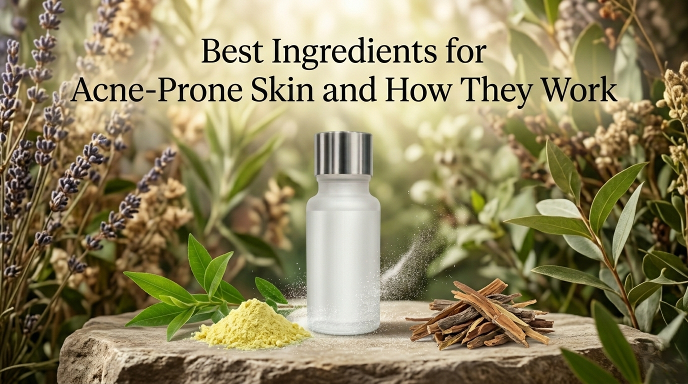 Best Ingredients for Acne-Prone Skin and How They Work