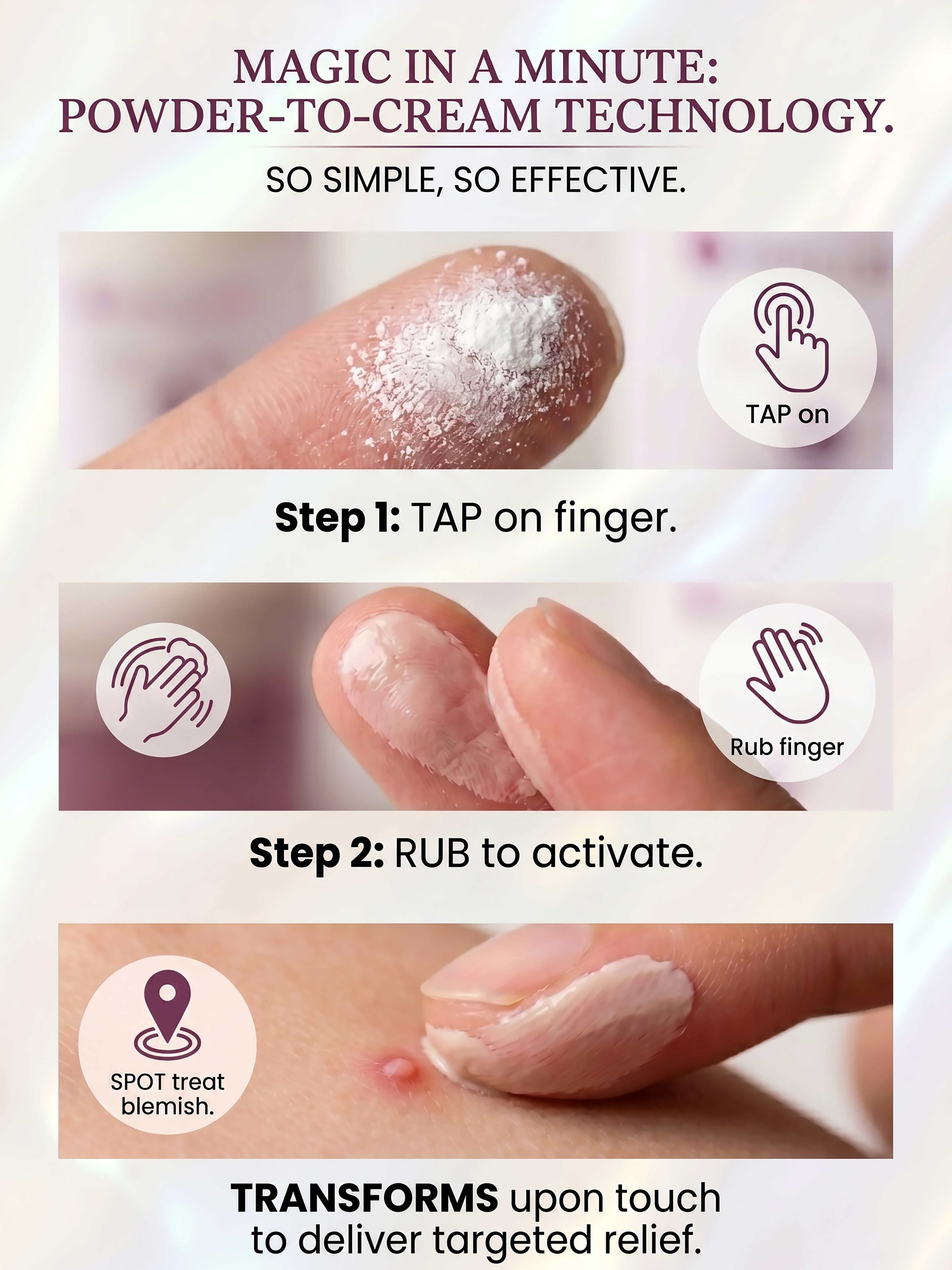 Spillway Acne Control Powder to Cream Treatment